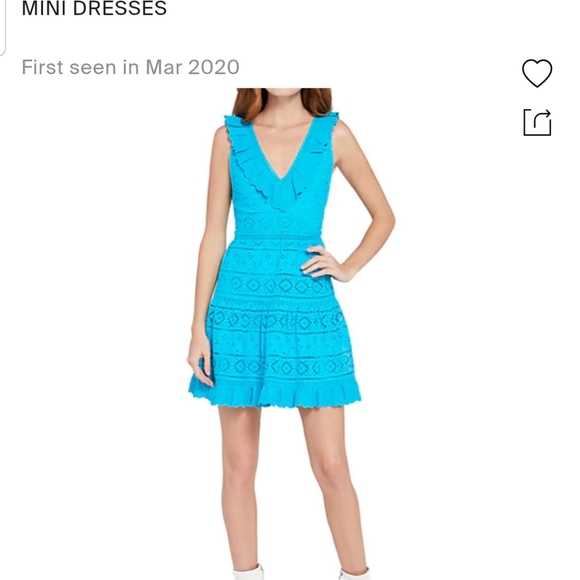 Alice+Olivia Summer Mini Dress - Picture 3 of 9